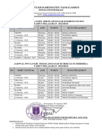 Jadwal PTS SD Semester Ganjil 2023.2024