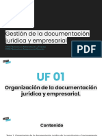 T1 - Organización de La Documentación Jurídica (Parte 1)