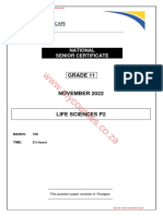 LIFE SCIENCES P2 GR11 QP NOV 2022 - English