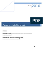 Genetic Lab Notebook