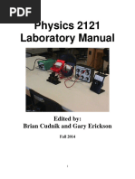 Physics 2121 Lab Manual 11 0e