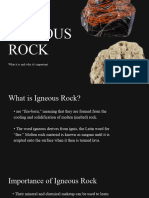 3 Importance of Igneous Rock Common Igneous Rock and Their Importance