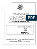 Soal Bahasa Indonesia Paket A