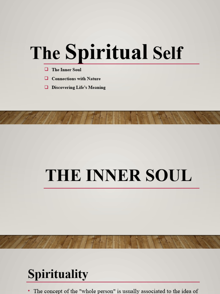 Understanding the Spiritual Self | PDF | Spirituality | Contentment