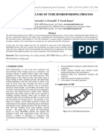 Simulative Analysis of Tube Hydroforming