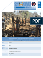 Licoes Aprendidas Sobre A Recuperacao Pos Desastre Caso de Estudo A Seca de 2013 2014 Na Provincia Do Cunene Angola