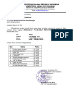 Dispen Persiapan Pemilihan Ketua