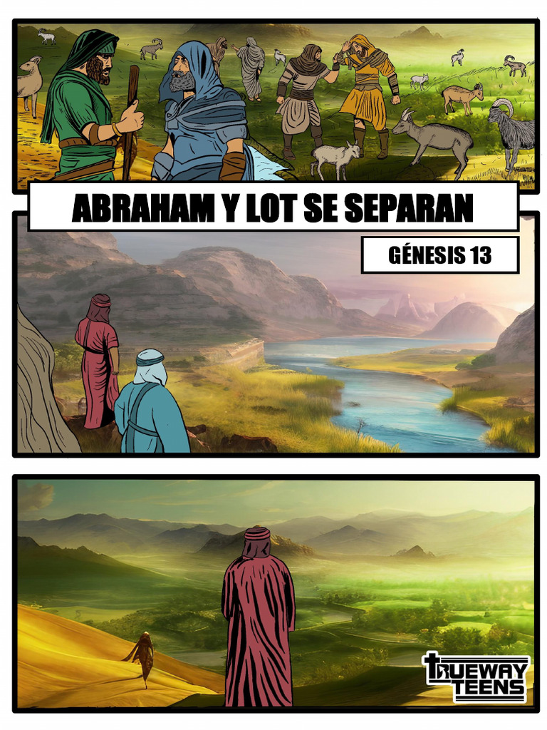 Separación de Abraham y Lot: Lecciones | PDF | Abrahán | Libro del Génesis