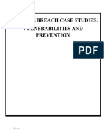 Database Breach Cases