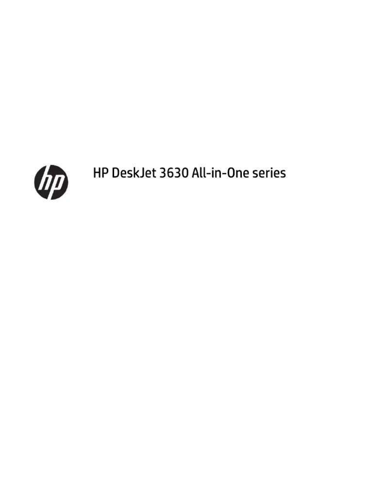 HP Deskjet 3762 Manual | PDF