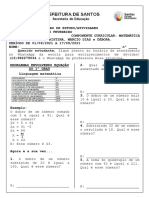 Matematica - 7o Ano - Vof - 01092021