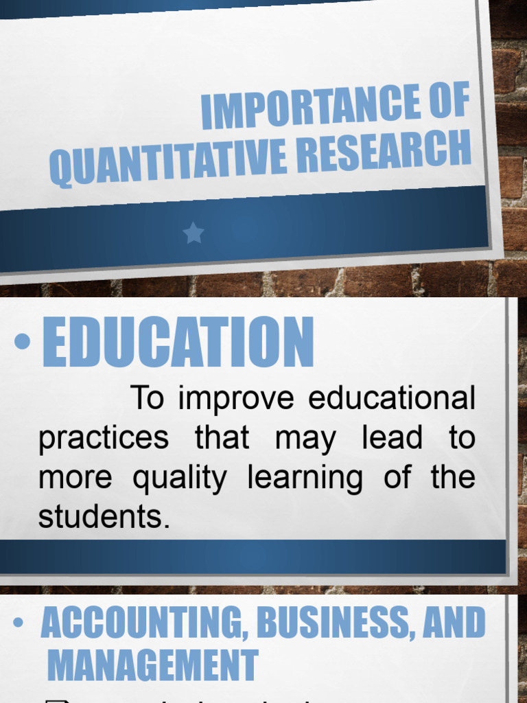 Is Your Idea Worth It?  Let Quantitative Research Decide - xgy079w