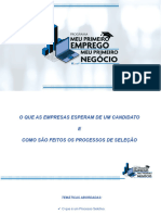 Apresentação - O Que As Empresas Esperam de Um Candidato e Como São Feitos Os Processos Seletivos