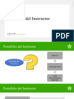 Portafolio del instructor