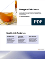 Mengenal Teh Lemon