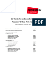B3 War in Art and Architecture