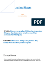 TM 09 - PSDA - Analisa Sistem