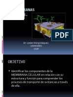 Clase 8-Membrana Celular-Dr Lester