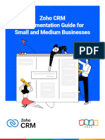 (CRM) Ebooks-Zoho CRM - Implementation-Guide-Small and Medium Businesses