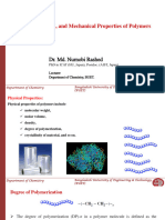 Properties of Polymer