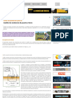 Revista ElectroIndustria - Caída de Potencial para La Medida de Resistencia de Puesta A Tierra