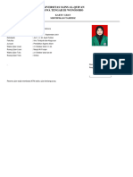 Universitas Sains Al-Qur'An Jawa Tengah Di Wonosobo: Kartu Ujian Sertifikasi Tahfidz