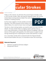 Circular Strokes: Materials Required