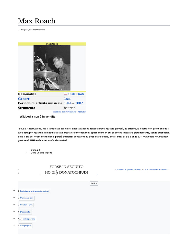 Max Roach | PDF