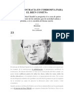 Meritocracia Michael Sandel Ethic