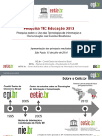 Tic Educacao 2013