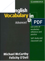 English Vocabulary in Use Advanced With