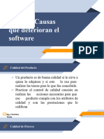 Causas Que Deterioran Al Software