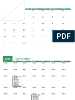 Calendario FELAN