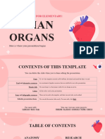 Anatomy Lesson For Elementary - Human Organs by Slidesgo