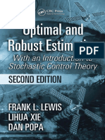 Optimal and Robust Estimation With An Introduction To Stochastic Control Theory