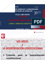 6 Interpretación de Los Jueces de La Norma Constitucional