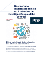 Investigacion Academica