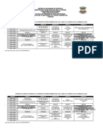 Horario de Clases Del Proceso Xxviii Actualizados