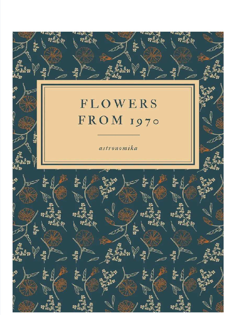 Flowers From 1970 Astronomika PDF
