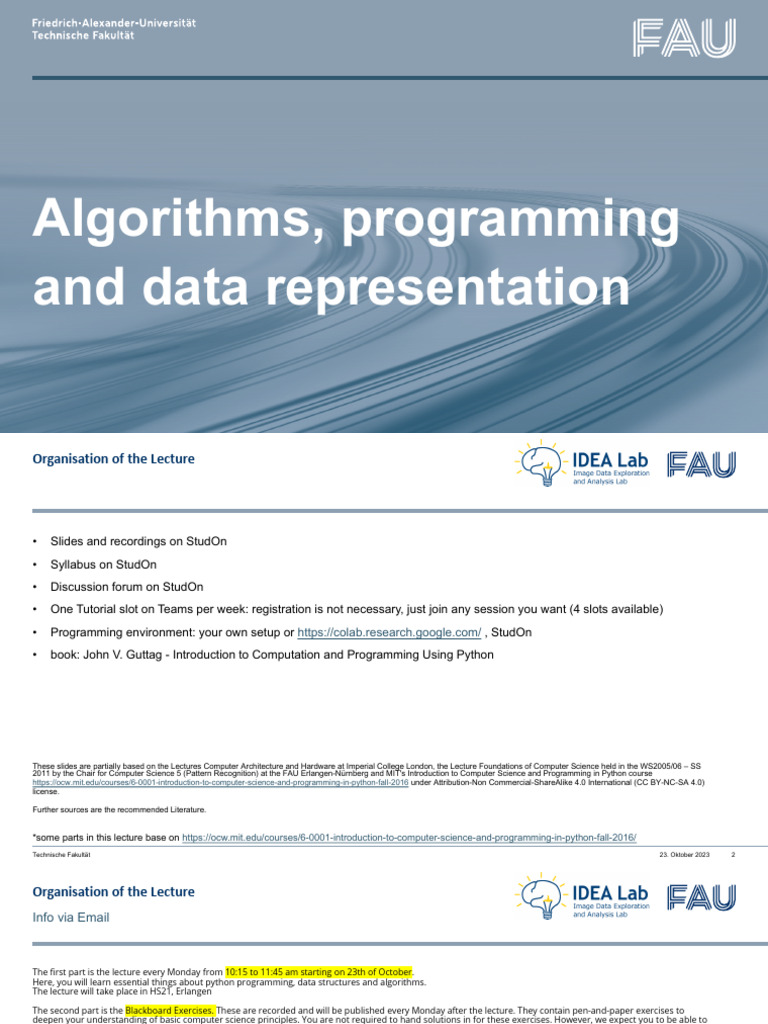 Python Programming Course Overview | PDF | Computer Programming ...