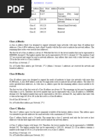 Ip Address Class