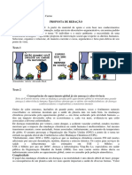 Proposta - Condições Climáticas