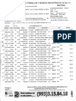 Factura 117274, Partida 16, Trapos Por Kilo