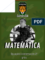 ESA+MATEMÁTICA+ +ex.+ +Equação+e+Sistemas+Do+2º+Grau