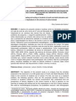 Práticas Sociais de Leitura e Escrita de Alunos Na Educação de Jovens e Adultos