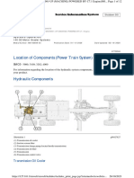 Localizacion de Componentes Del Power Train Motoniveladora 140GC