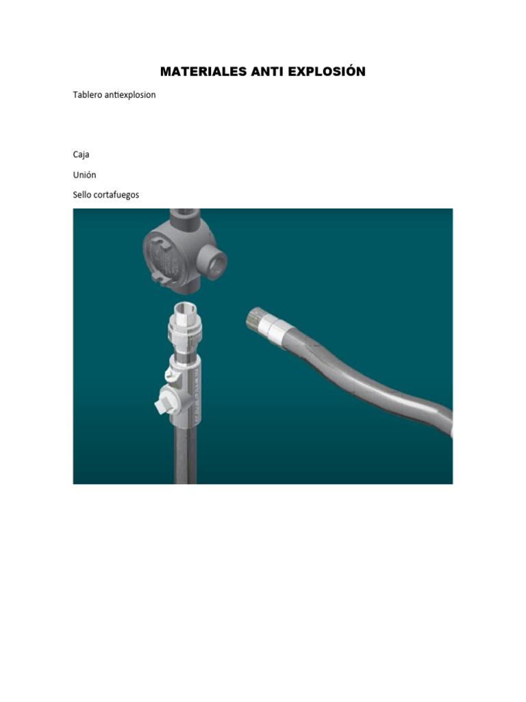 Productos Antiexplosión y Materiales | PDF | Materiales | Materiales de ...