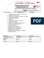 Rubrica de Temarios para Examenes Matematica