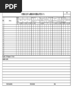 Modelo - Check List Hidrante