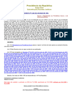 Regulamento Da Previdência Social (Decreto 3.048 de 99)